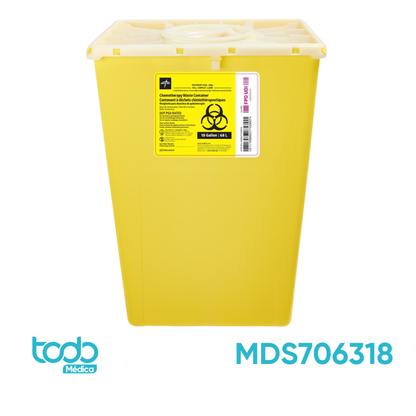 Contenedor para Desechos de Quimioterapia – 18 gal