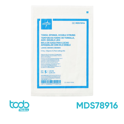 Torunda de Gasa Radiopaca Plexus con Contador 1-1/4" LG
