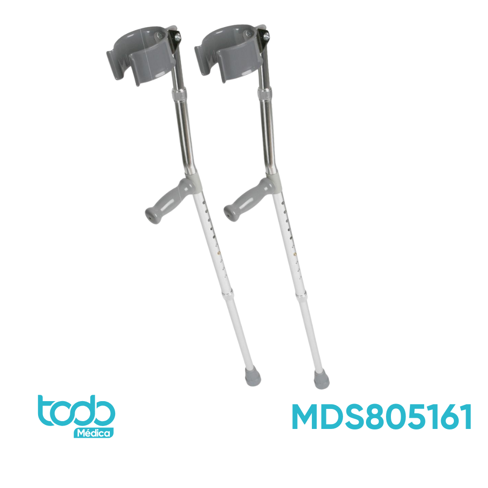 Muleta Ajustable de Adulto con Soporte en Antebrazo