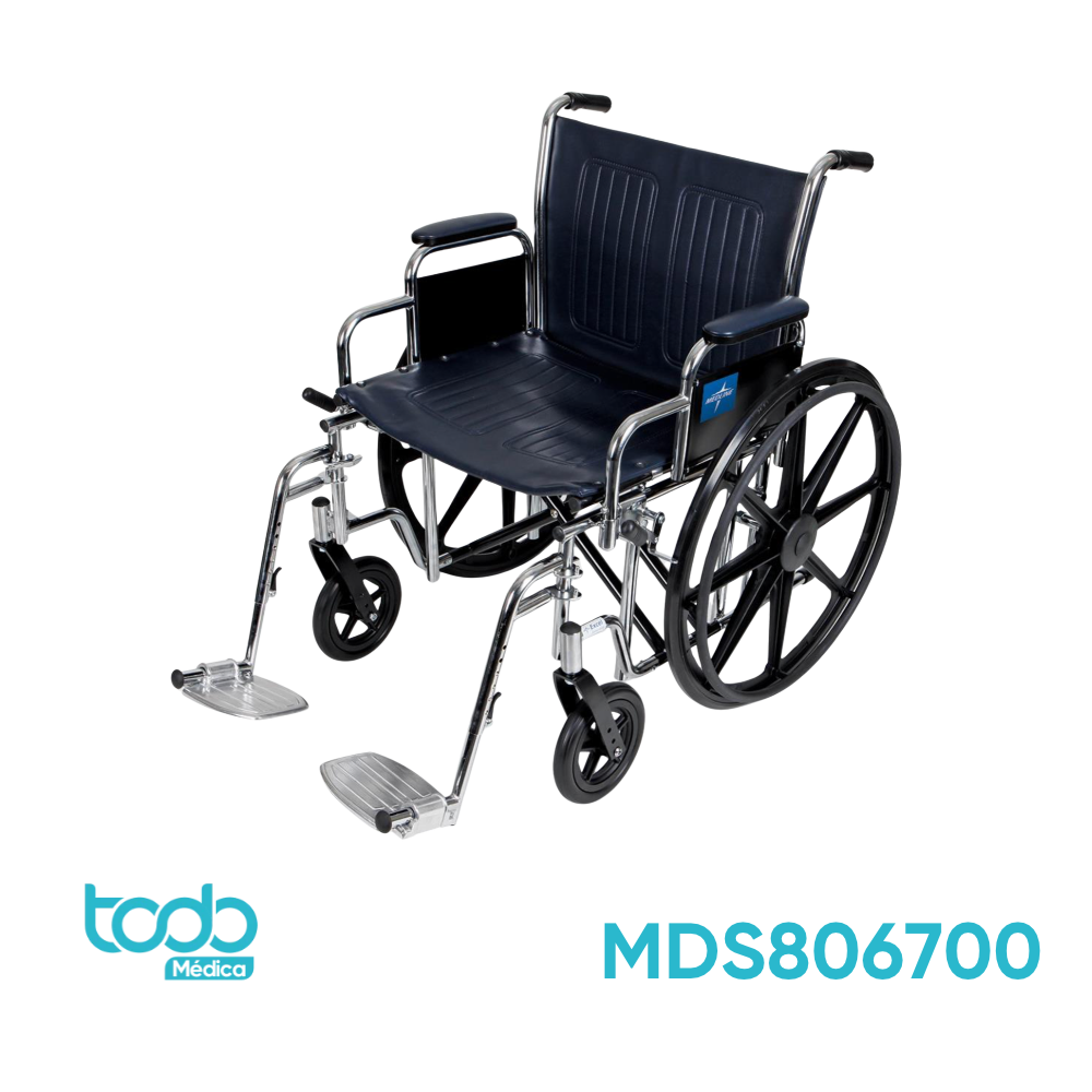 Silla de Ruedas Bariátrica Excel® – Asiento 20" – 500 lb