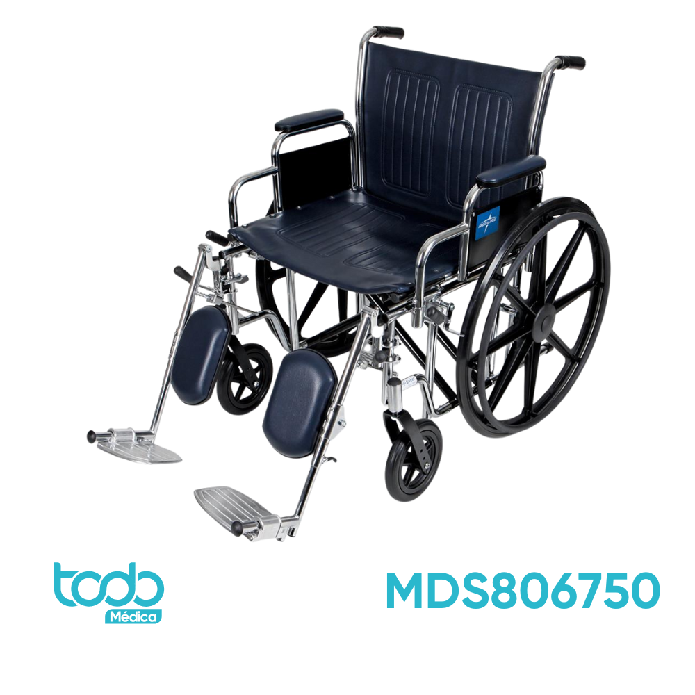 Silla de Ruedas Bariátrica Medline – Asiento de 20"