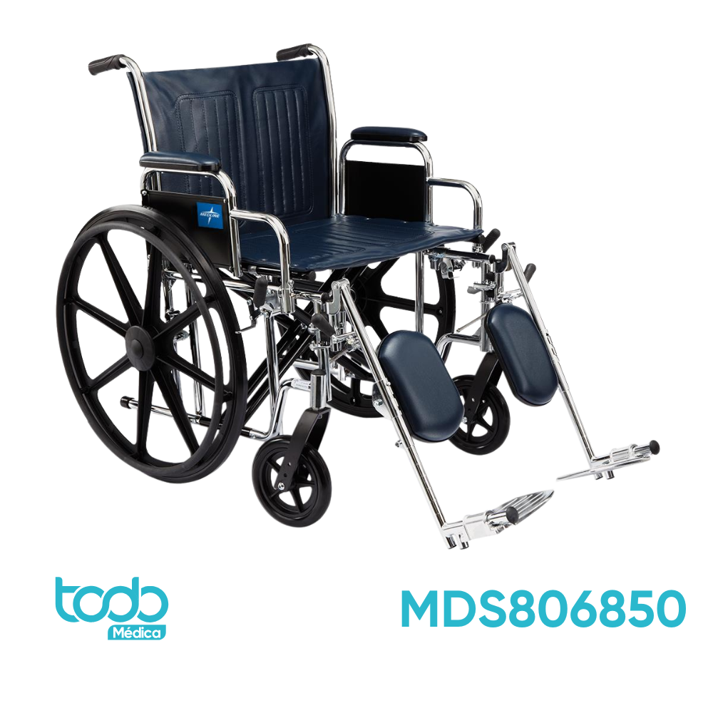 Silla de Ruedas Extra Ancha – 22”