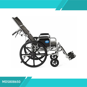 SILLA DE RUEDAS RECLINABLE 22" 350LB