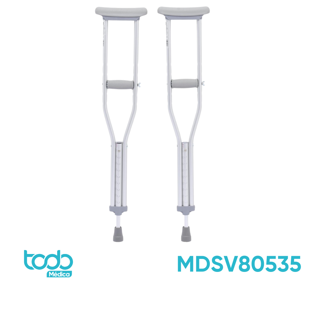 Muletas de Aluminio – Adulto Mediano / Bariátricas