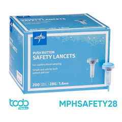 Lanceta de Seguridad AG28 – Caja con 200 unidades retráctiles