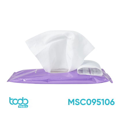 Toallas Húmedas para Baño de Pacientes – Paquete con 8 unidades