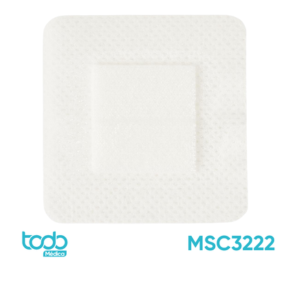 Apósito de Gasa con Borde 2x2" – Isla Compuesta para Cuidado Versátil de Heridas