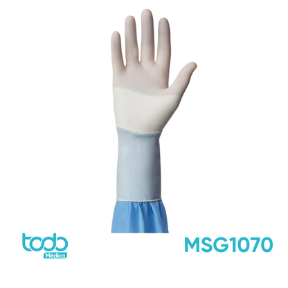 Guantes Quirúrgicos de Poliisopreno con Aloe – Sin Polvo – Talla 7.0