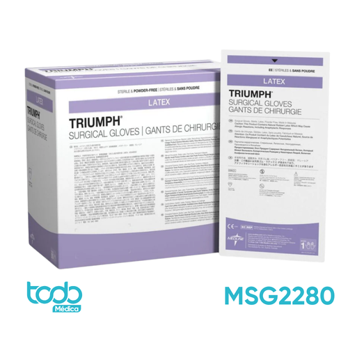 Guante Estéril de Látex Triumph – Talla 8.0