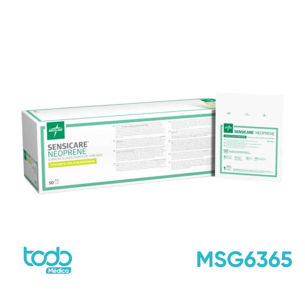 Guante de Neopreno sin Polvo – Talla 6.5