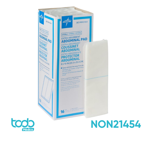 Pad Abdominal Estéril 8" x 10" – Medline