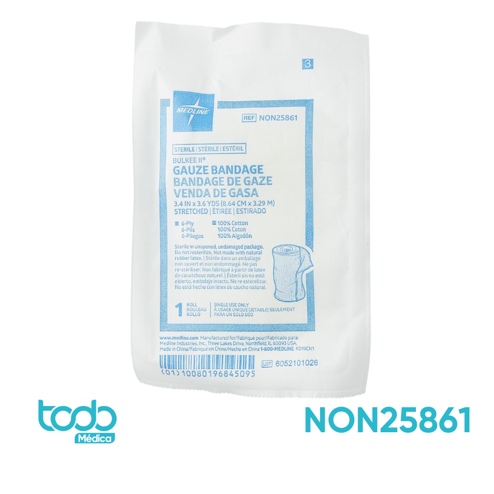 Venda de Gasa Bioguard® Bulkee 3.4" x 327 cm