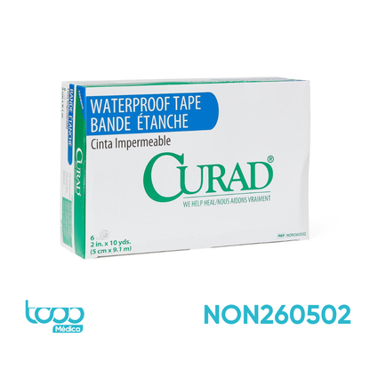 Esparadrapo Contra Agua Curad 2" x 10 yd (9.14 m)