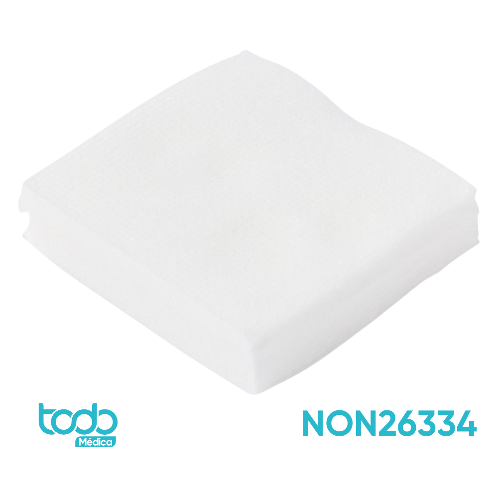 Apósito de Gasa No Estéril No Tejido – 3"x3" (4 Capas)