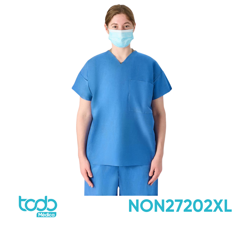 Camisa Tipo Filipina Desechable – Talla XL