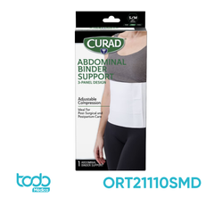 Faja Abdominal Curad Post-Operatoria – 3 Paneles – S/M (30–45