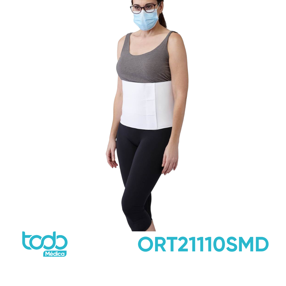 Faja Abdominal Curad Post-Operatoria – 3 Paneles – S/M (30–45")