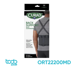 Cinturón Lumbar con Soporte Metálico – Talla M