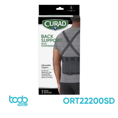 Cinturón Lumbar con Soporte Metálico – Talla S