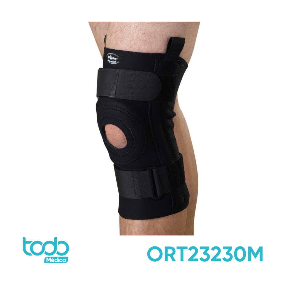 Rodillera de Neopreno con Soporte Patelar Removible – Talla M
