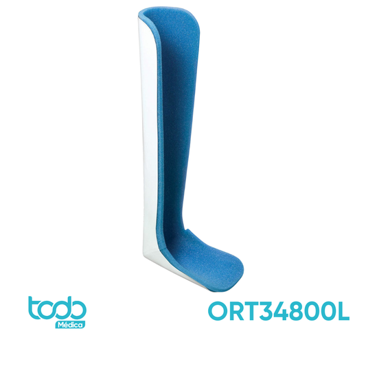 Férula para Pierna Talla L (6.5" x 32") – Inmovilización Extendida y Confortable