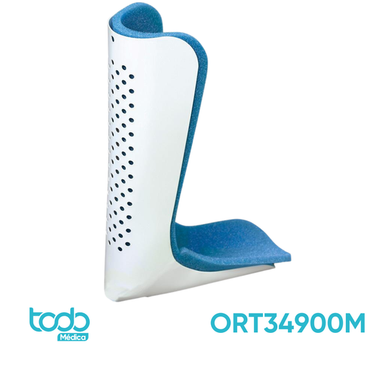 Férula para Pierna Talla M (8" x 14.5") – Aluminio con Acolchado para Máximo Soporte y Comodidad