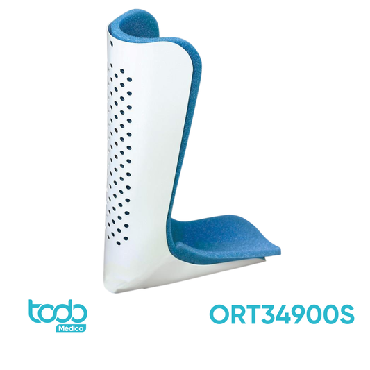 Férula para Pierna Talla S (7" x 11.5") – Aluminio con Acolchado