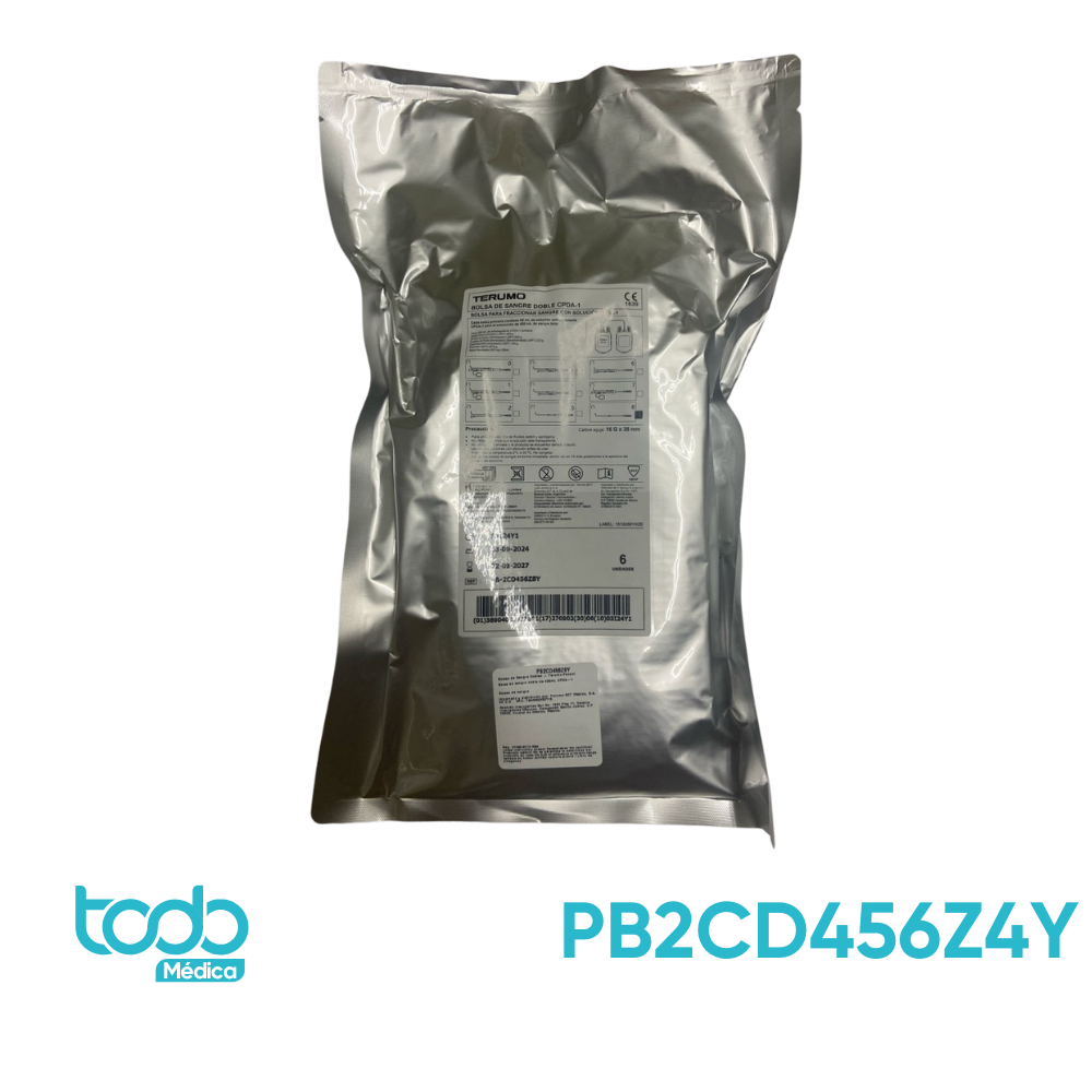 Bolsa para Sangre Doble CPDA-1 de 450 ml