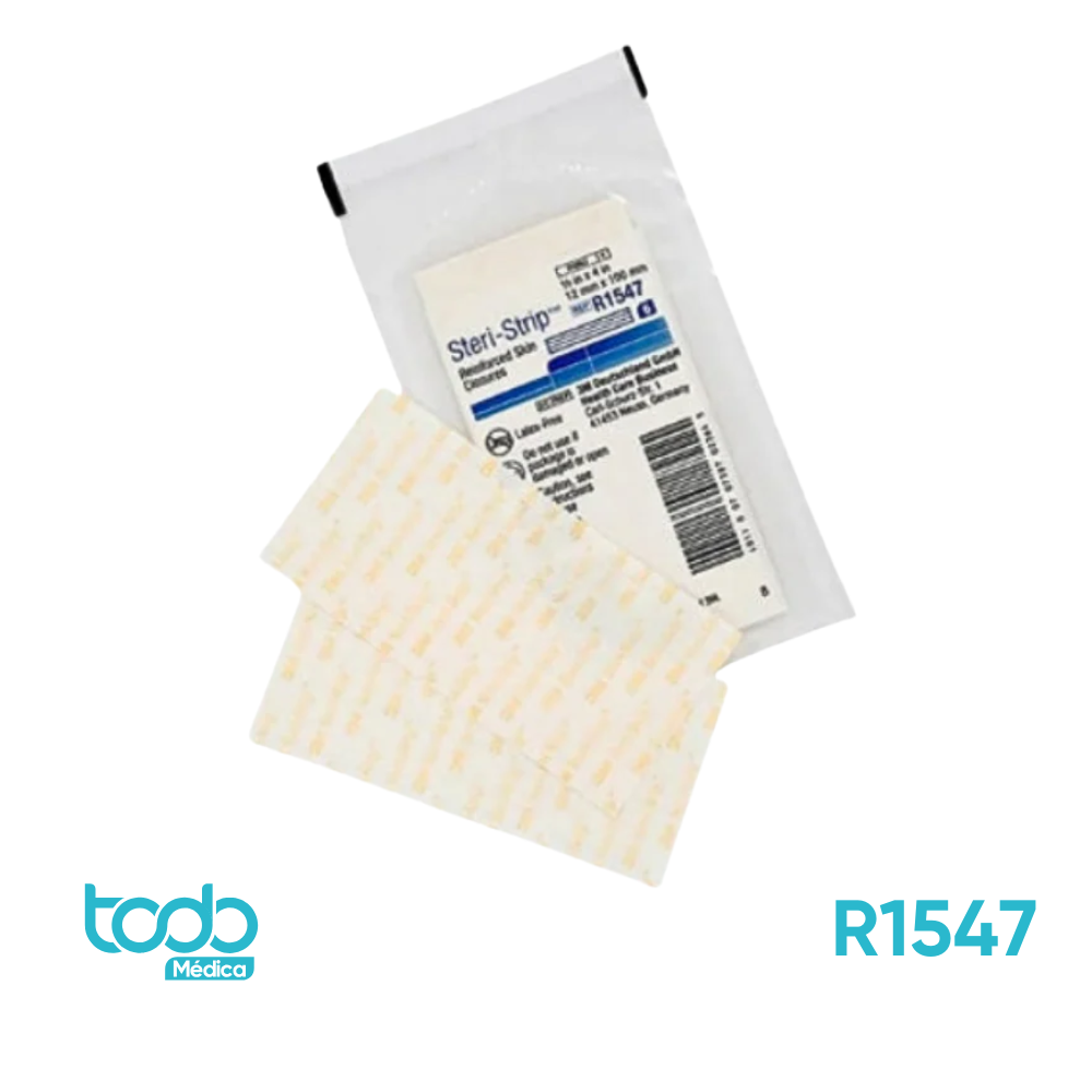 Suturas Adhesivas Steri-Strip ½ x 4 – Caja con 50 unidades