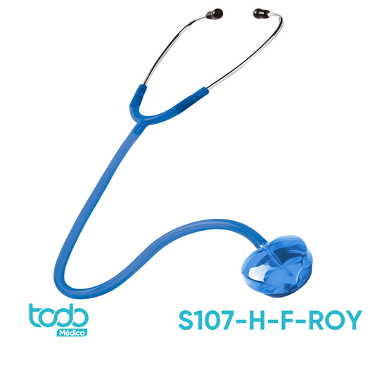 Estetoscopio Clear Sound con Diseño Corazón Azul – Prestige Medical
