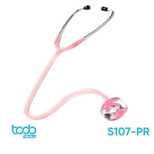 Estetoscopio Clear Sound con Diseño de Lazo Rosa – Prestige Medical