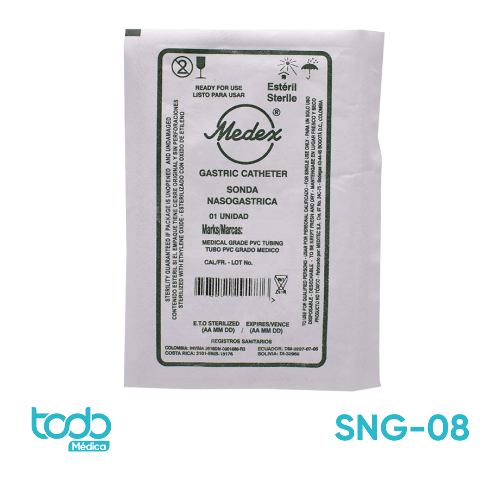 Sonda Nasogástrica 8FR