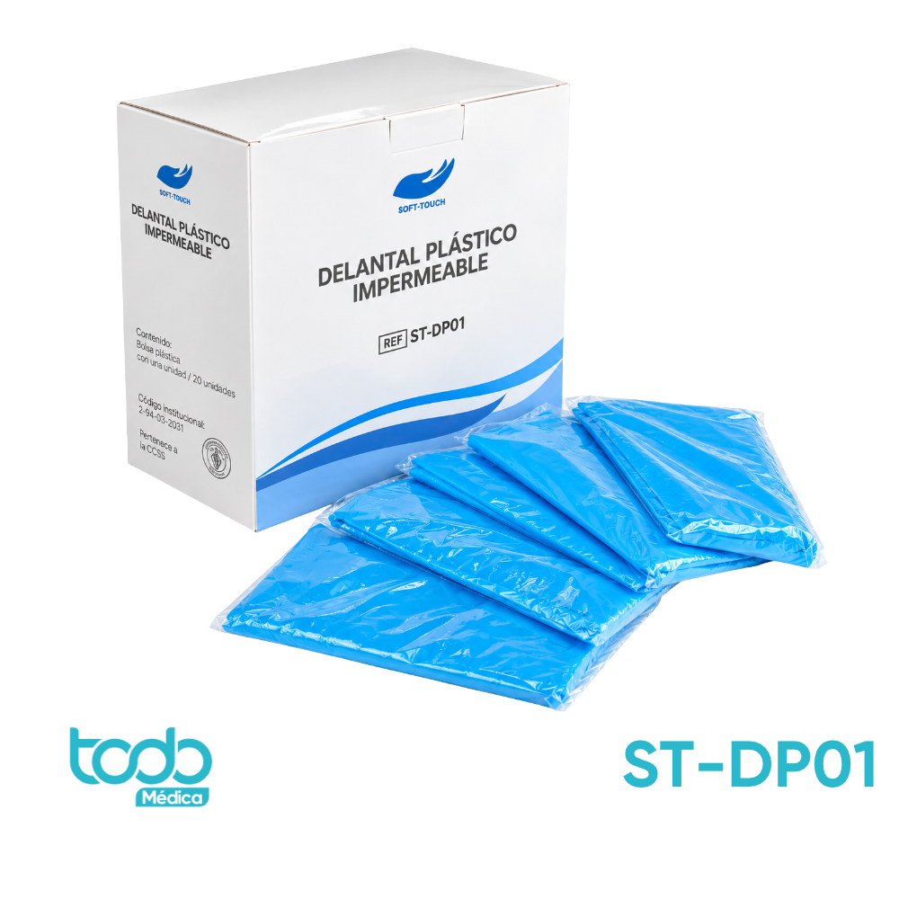 Bata Protectora Desechable de Polietileno con Sujeción para Pulgar – Talla Universal