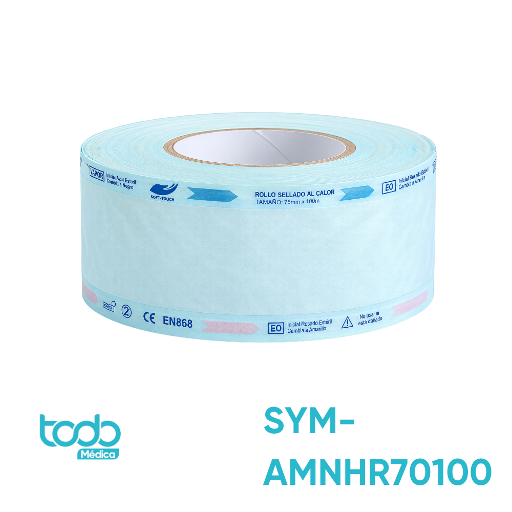 Rollo Mixto para Esterilización 7,5 cm x 100 m