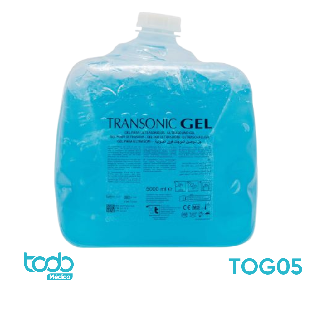Gel Telic Ultrasonido Azul – Bolsa 5 L