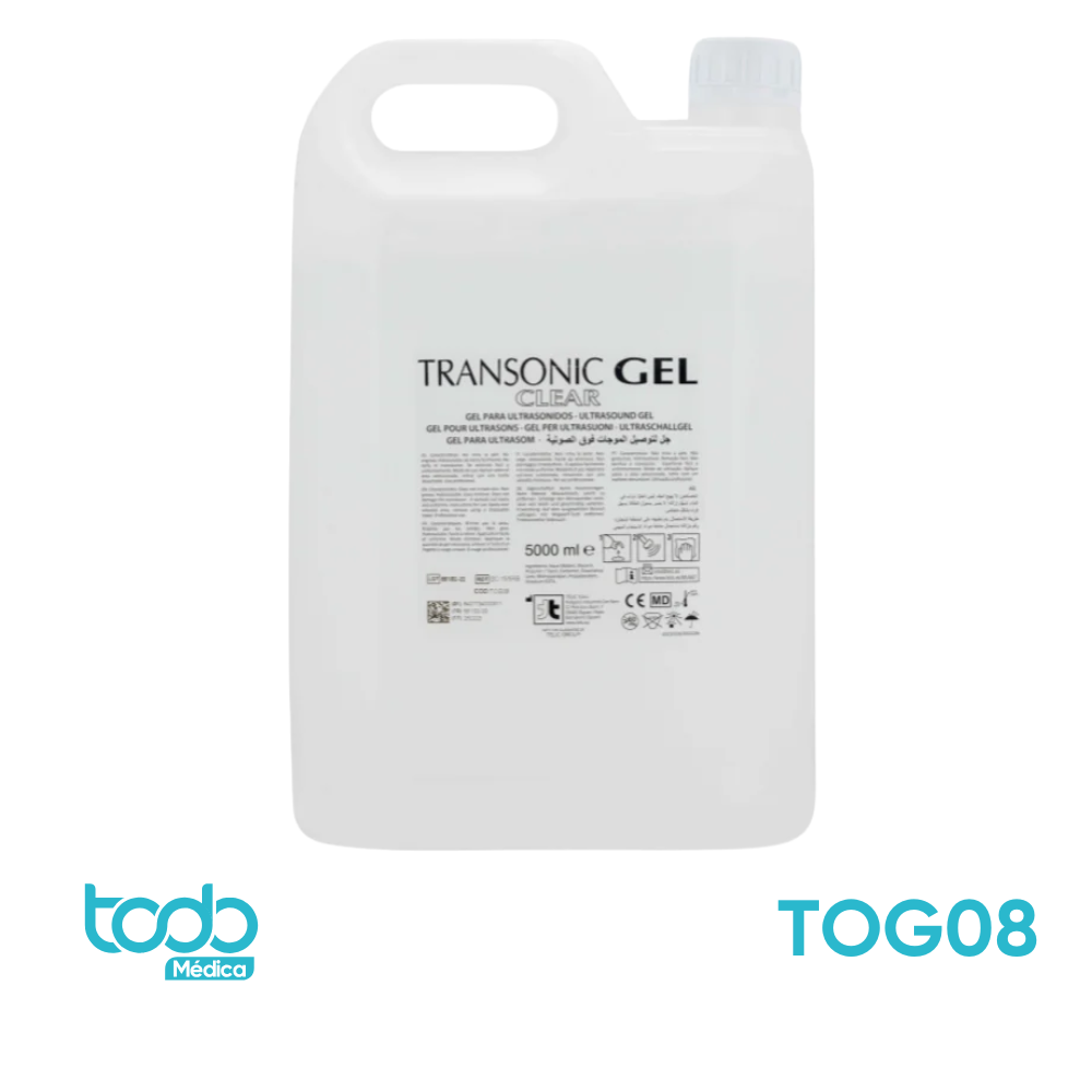 Gel Telic Ultrasonido Transparente – Galón 5 L