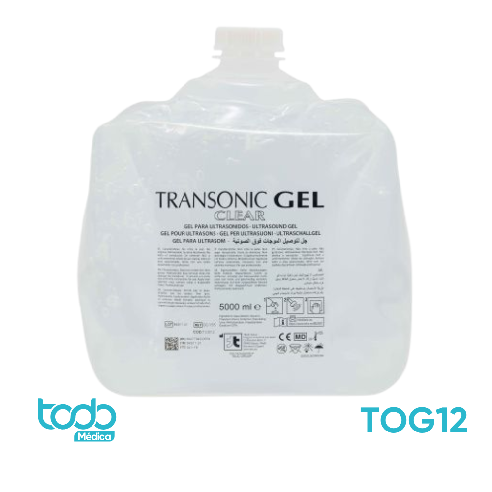 Gel Transparente para Ultrasonido – Bolsa de 5L