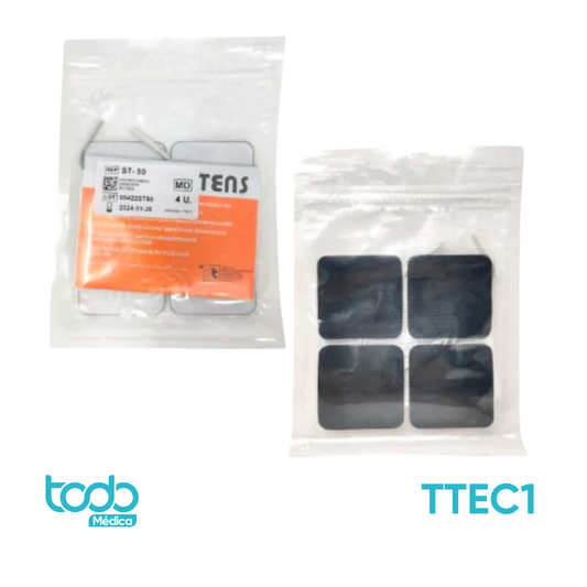 Electrodo Pregelado de Tejido Suave