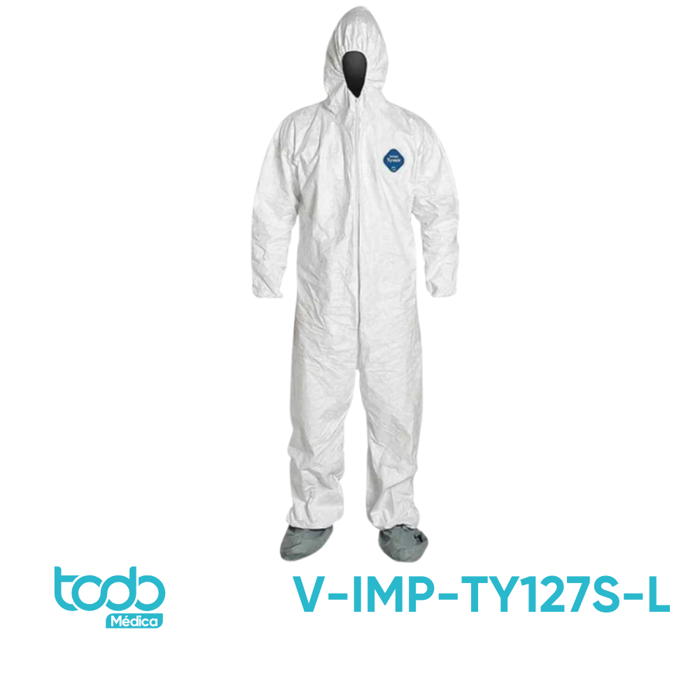 Traje de Protección Tyvek® con Gorro – Talla L