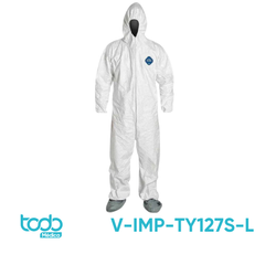 Traje de Protección Tyvek® con Gorro – Talla L