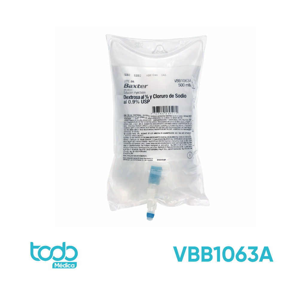 MIXTO BAXTER 500 ml – Solución Intravenosa Estéril