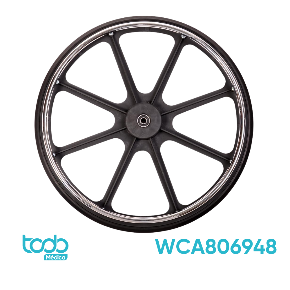Ensamble de Rueda Trasera para Silla de Ruedas – 24”