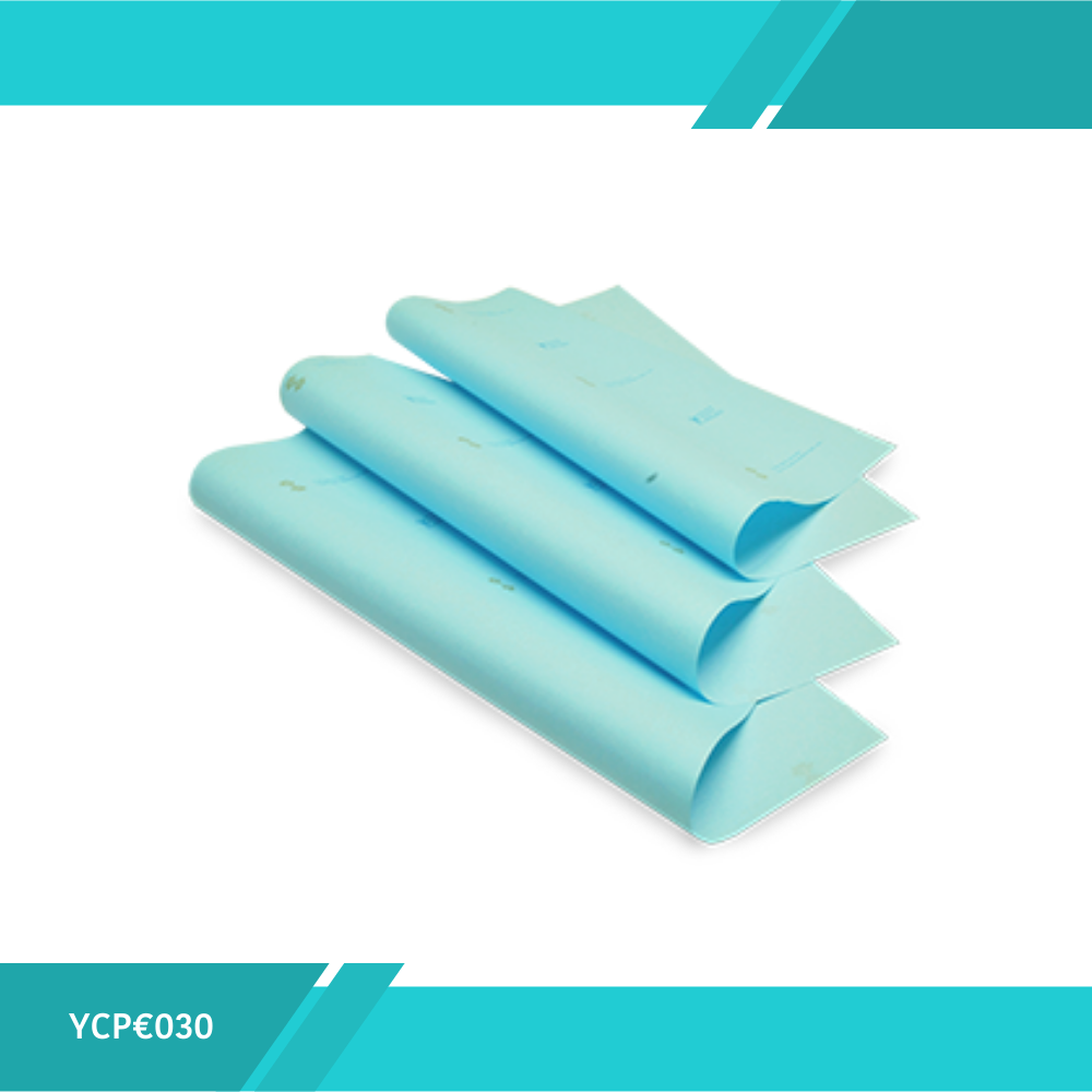 Papel Crepado YIPAK Verde 30×30 cm – Paquete x250