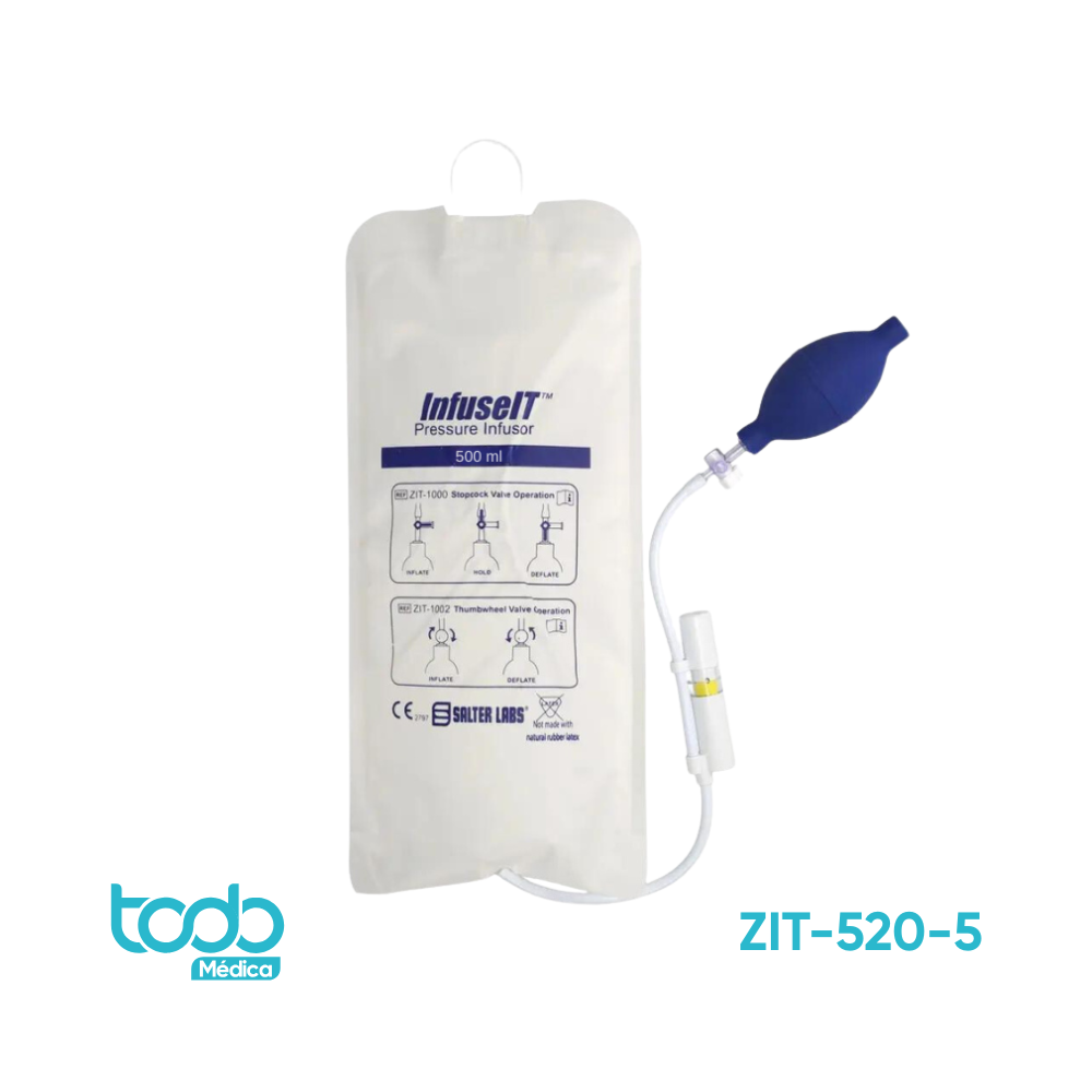 BOLSA INFUSION A PRESION SALTER LABS 500ML