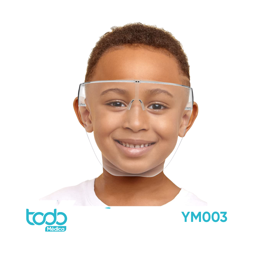 PROTECTOR FACIAL 180 GRADOS ANTIEMPAÑABLE APET INFANTIL