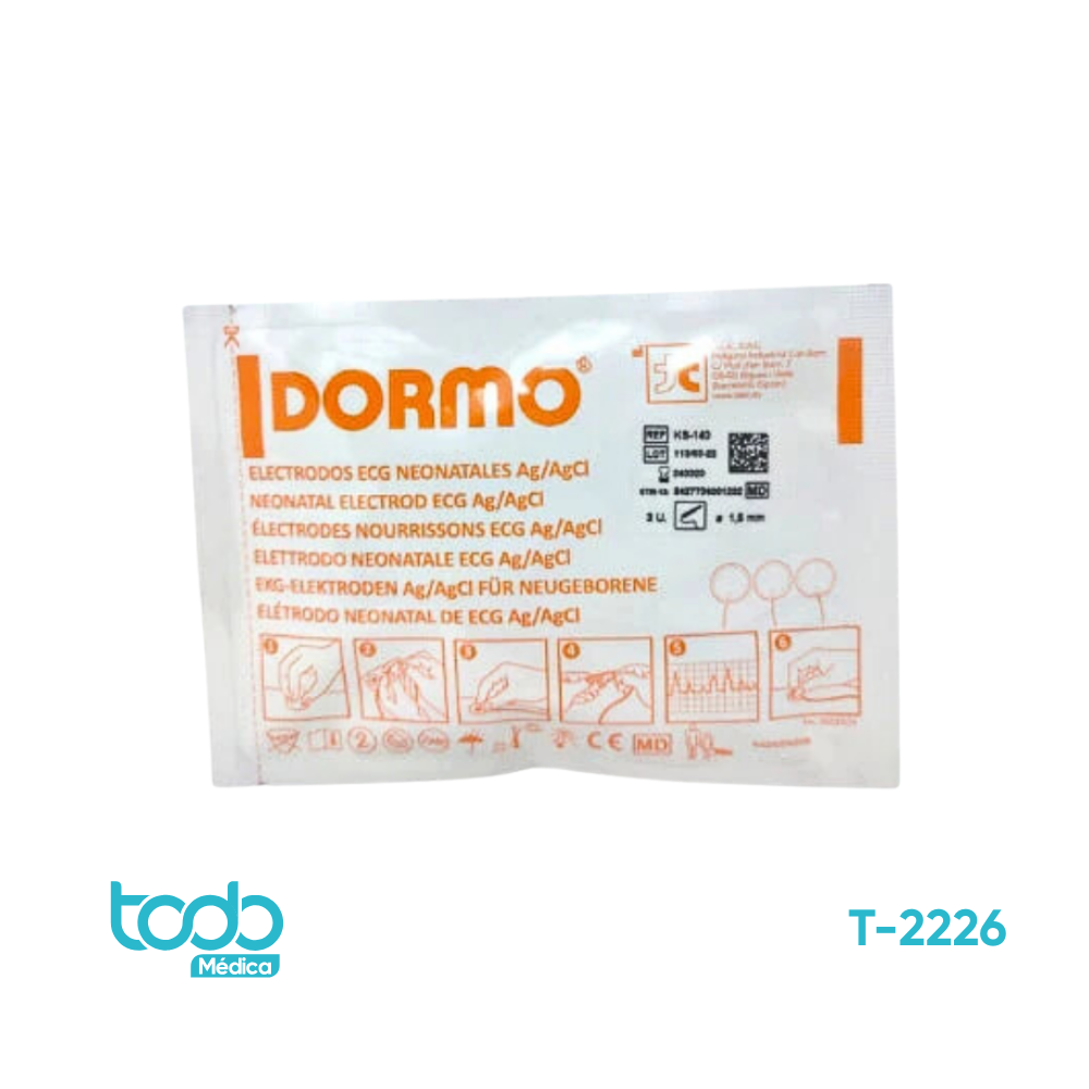 Electrodo Telic Dormo-Tab Adulto/Neonato Diagnóstico (TEL01)