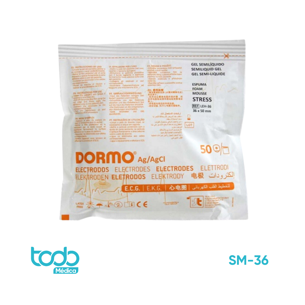Electrodo Telic Dormo con Broche de Carbono para Adulto