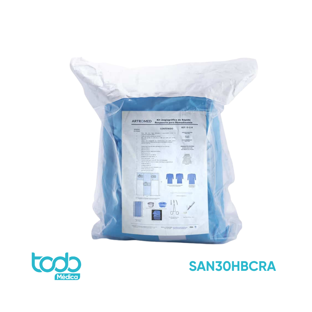 PAQUETE PARA HEMODINAMIA BÁSICO