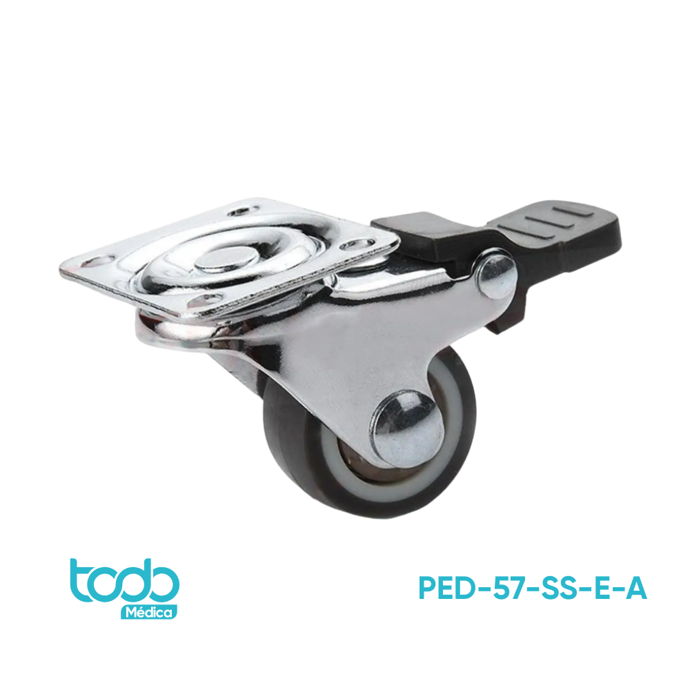 REPUESTO PEDIGO RUEDA CON FRENO 6"