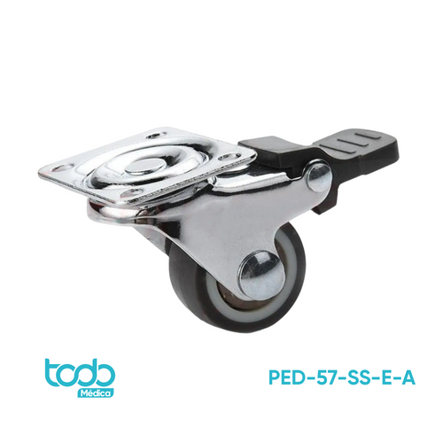 REPUESTO PEDIGO RUEDA CON FRENO 6"